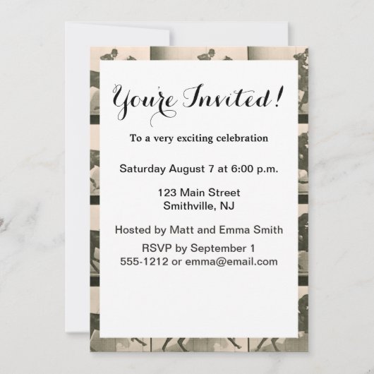 Paardenbeweging  fotografie kaart (Voorkant)