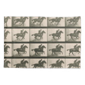 Paardenbeweging  fotografie kussensloop (Achterkant)