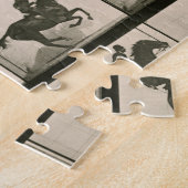 Paardenbeweging fotografie legpuzzel (Zijkant)