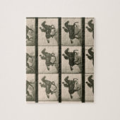 Paardenbeweging fotografie legpuzzel (Verticaal)