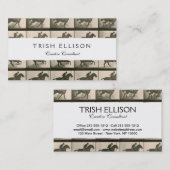 Paardenbeweging fotografie visitekaartje (Voorkant / Achterkant)