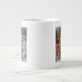 Paardenbloem Abstract Grote Koffiekop (Voorkant)