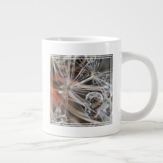 Paardenbloem Abstract Grote Koffiekop (Rechts)