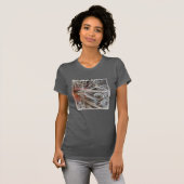 Paardenbloem Abstract T-shirt (Voorkant volledig)