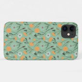 Paardenbloem bloeit Sinaasappel bloemmotief Case-Mate iPhone Case (Achterkant (horizontaal))
