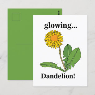Paardenbloem Bloem Bloemstuk Briefkaart
