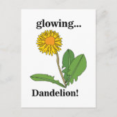 Paardenbloem Bloem Bloemstuk  Briefkaart (Voorkant)