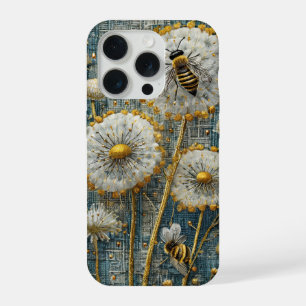 Paardenbloem Bos met Bijen iPhone 15 Pro Case