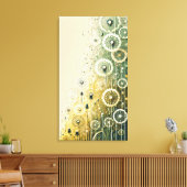 Paardenbloem canvas afdruk (Insitu (Woonkamer))