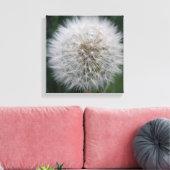 Paardenbloem Canvasprint met Zaadjes Canvas Afdruk (Insitu (Woonkamer))