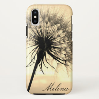 paardenbloem iPhone x hoesje