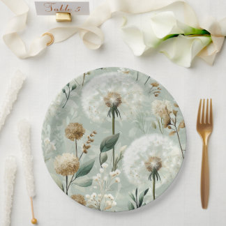 Paardenbloem Design Serie #18 Papieren Bordje