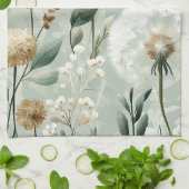 Paardenbloem Design Serie #18 Theedoek (Gevouwen)