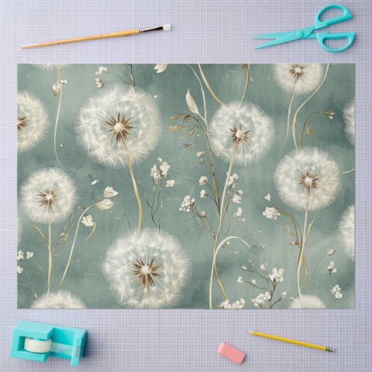 Paardenbloem Design Serie #2 Tissuepapier (Craft)