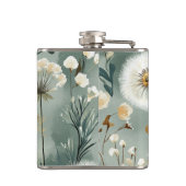 Paardenbloem Design Serie #3 Heupfles (Achterkant)