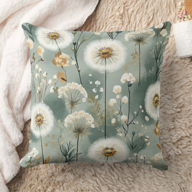 Paardenbloem Design Serie #3 Kussen (Deken)
