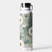 Paardenbloem Design Serie #3 Waterfles (Achterkant)