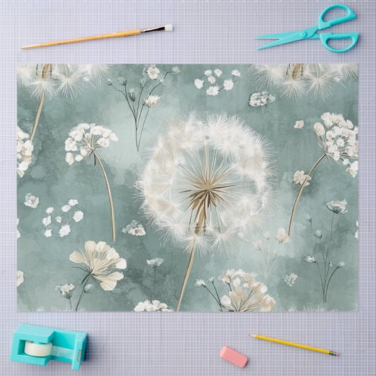 Paardenbloem Design Serie #5 Tissuepapier (Craft)