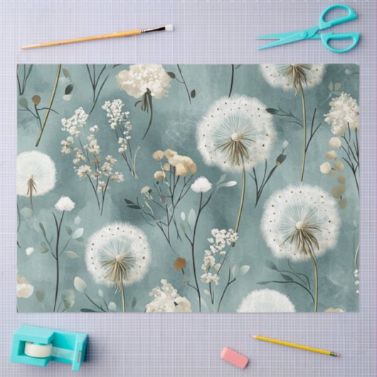 Paardenbloem Design Serie #6 Tissuepapier (Craft)