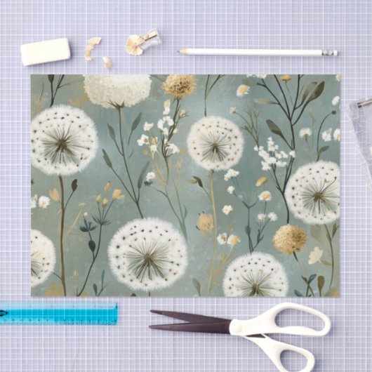 Paardenbloem Design Serie #8 Tissuepapier (Craft)