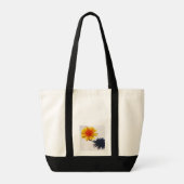 Paardenbloem en schaduw itcnm tote bag (Achterkant)