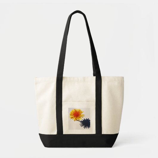 Paardenbloem en schaduw itcnm tote bag (Voorkant)