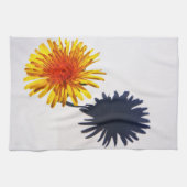 Paardenbloem en Schaduw ktcnm Theedoek (Horizontaal)