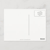 Paardenbloem en Schaduw pcna Briefkaart (Achterkant)