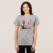 Paardenbloem Fee Tri-Blend Shirt (Voorkant volledig)