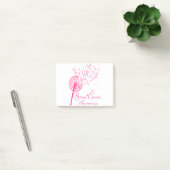 Paardenbloem Gelofte Hoop Liefde Borstkanker Bewus Post-it® Notes (Kantoor)