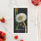 Paardenbloem Geloof Groene Seizoens-  Servet (Insitu)