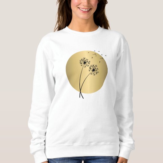 Paardenbloem Goud T-shirt (Voorkant)