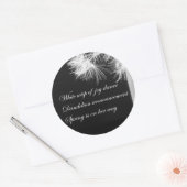 Paardenbloem Haiku Sticker (Envelop)