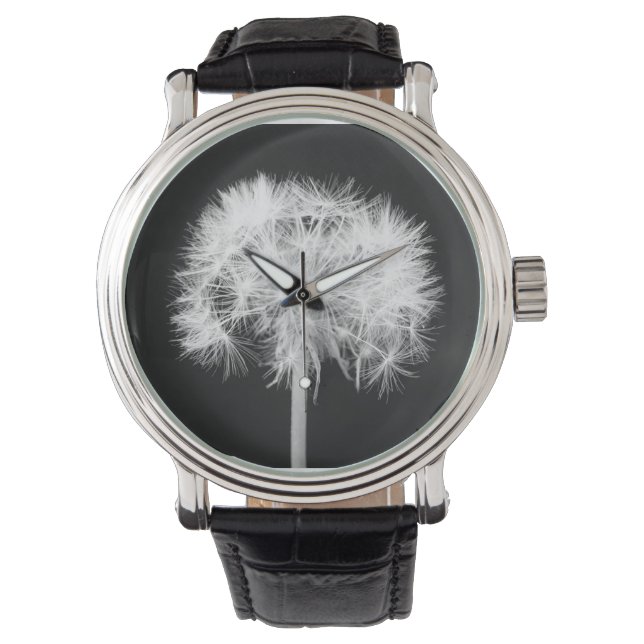 Paardenbloem horloge (Voorkant)