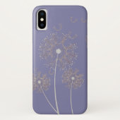 Paardenbloem in de wind artistiek en mooi Case-Mate iPhone case (Achterkant)