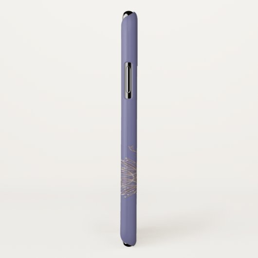Paardenbloem in de wind artistiek en mooi Case-Mate iPhone case (Achterkant / rechts)