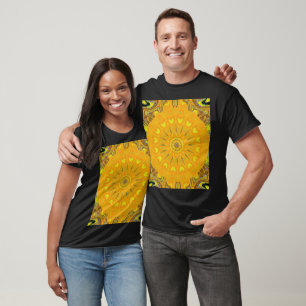 Paardenbloem in Zomer Boheemse Bloem Grafiek T-shirt