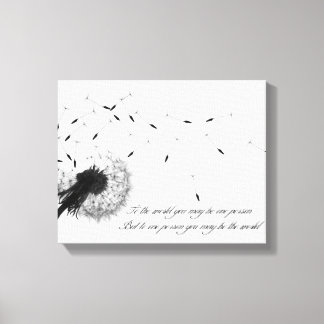 Paardenbloem Inspiratie Canvasprint Canvas Afdruk