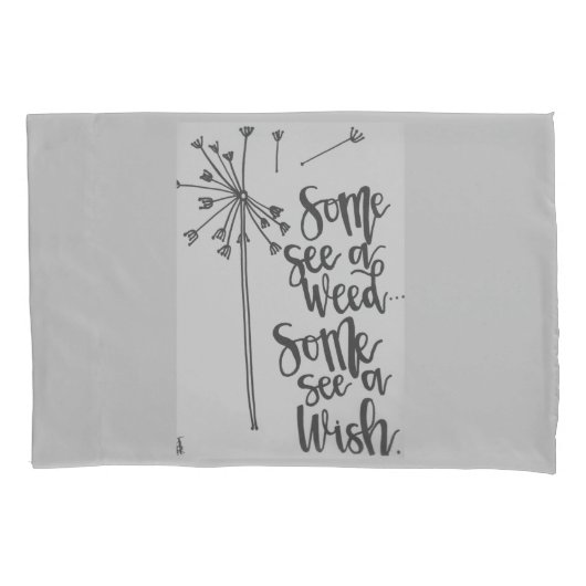 Paardenbloem inspiratie kussensloop (Voorkant)