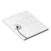 Paardenbloem Inspiratie Notitieboekje Notitieblok (Schuin)