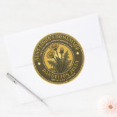 Paardenbloem Jelly Label Sjabloon (Envelop)