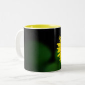 Paardenbloem keramische mok (Voorkant links)