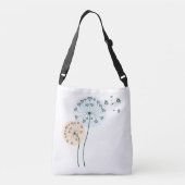 Paardenbloem Kunst Crossbody Tas (Achterkant)