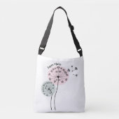 Paardenbloem Kunst Crossbody Tas (Voorkant)