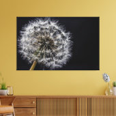 Paardenbloem Kunstprint Canvas Afdruk (Insitu (Woonkamer))
