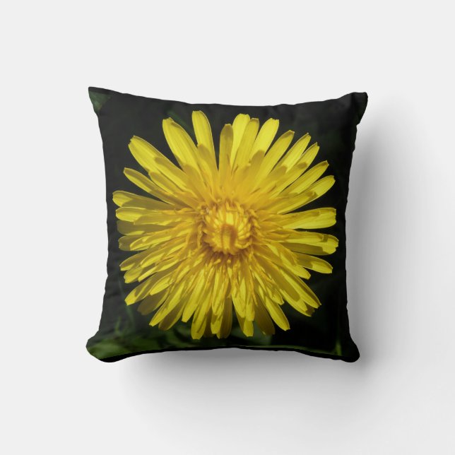 Paardenbloem Kussen (Voorkant)