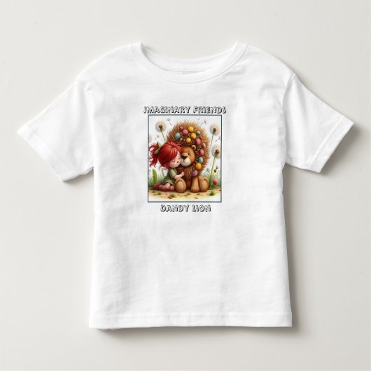 Paardenbloem Leeuw Kinder Shirts (Voorkant)