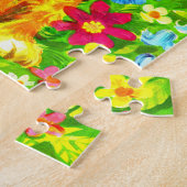 paardenbloem legpuzzel (Zijkant)