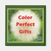 Paardenbloem Logo Magnet (Voorkant)