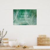 Paardenbloem macro poster (Keuken)